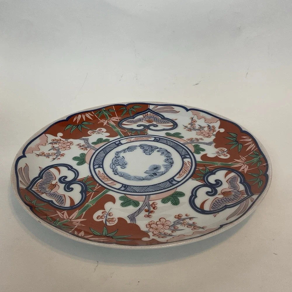 Georges Briard Heirloom Fine China Dinner Plates Vintage‎ Asian Oriental 10.25